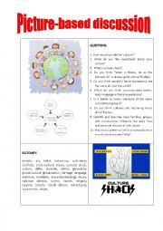 English Worksheet: Picture-based discussion cultural differences