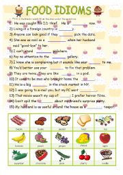 FOOD Idioms