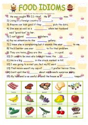 FOOD Idioms