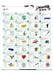 English Worksheet: Grammar Focus Series 35_At On In (Fully Editable + Key) 