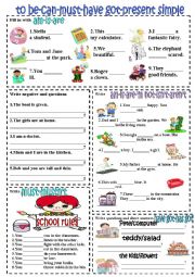 basic verbs elementary