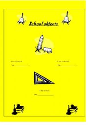 English Worksheet: School objects