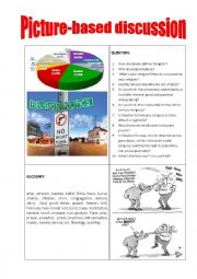 English Worksheet: Picture-based discussion religion