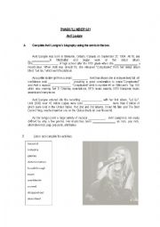 English Worksheet: Things Ill never say (Listening comprehension)