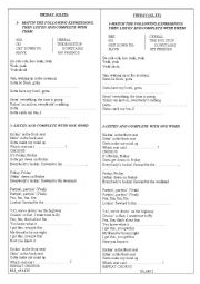 English Worksheet: Song: FRIDAY