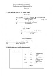 English Worksheet: Soccer rules