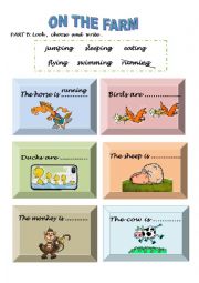 English Worksheet: Farm Animals