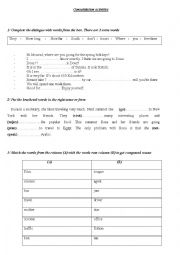 English Worksheet: consolidation activities