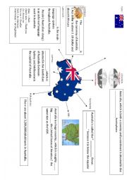 English Worksheet: Australia
