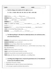 English Worksheet: TEST ON PRONOUNS AND GLOBAL WARMING