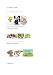 English Worksheet: English sentence order for Deaf kids