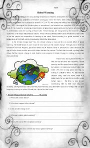 English Worksheet: Reading 