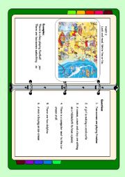 English Worksheet: movers part 2 reading elementary