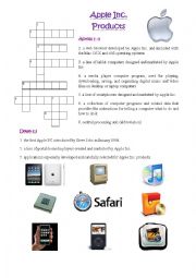 Crossword Puzzle: Apple Inc. Products