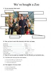 English Worksheet: movie 