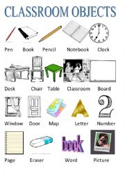 Classroom objects