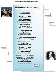 English worksheet: DONNA SUMMER song