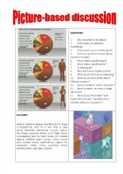 English Worksheet: Picture-based discussion education