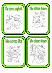 English Worksheet: At the Circus * Circus Animals * Part 1