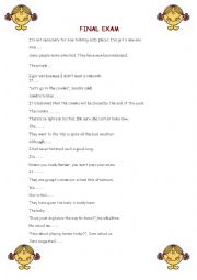 English Worksheet: REPHRASING WORKSHEET