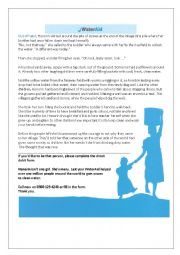 English Worksheet: Water Aid - Reading