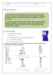 English Worksheet: Right clothes 4 the weather