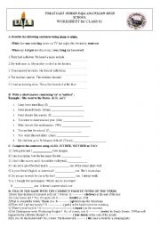 WORKSHEET for ANATOLIAN HIGH SCHOOLS CLASS 11 STUDENTS