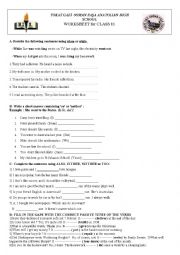 English Worksheet: WORKSHEET for ANATOLIAN HIGH SCHOOLS CLASS 11 STUDENTS