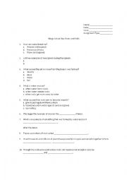 English worksheet: Erosion-Magic School Bus Rocks and Rolls