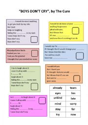 English Worksheet: 