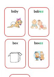 English Worksheet: Plurals 2