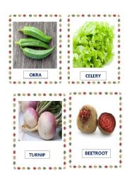 English Worksheet: VEGETABLES PART-3