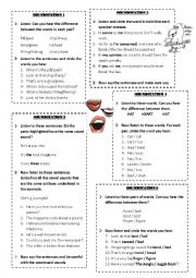 English Worksheet: English Pronunciation