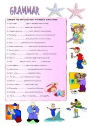 English Worksheet: PRESENT SIMPLE TENSE