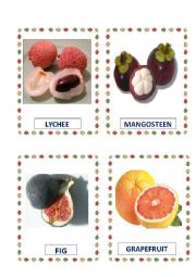 English Worksheet: FRUITS PART-5