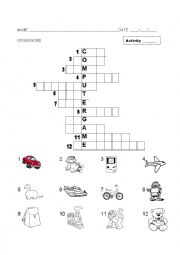 English Worksheet: TOYS