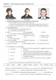 English Worksheet: Sherlock BBC Series The Hounds of Baskerville