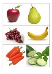 Fruits and vegetables