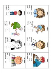 Personality Traits Worksheets