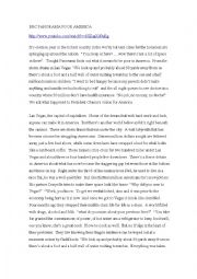 English Worksheet: BBC Panorama Poor America Transcript
