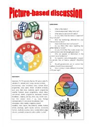 English Worksheet: Picture-based discussion media