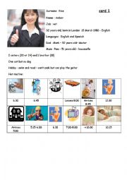 Speaking exam card 1