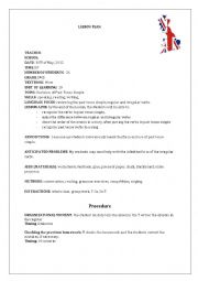 English Worksheet: Past Simple