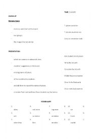 English worksheet: places around town 