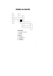 English Worksheet: Crosswords