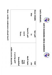 English worksheet: Description of Snow White