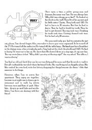 English Worksheet: Tom dreamer