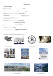 English Worksheet: The London Eye