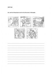 English Worksheet: WRITING