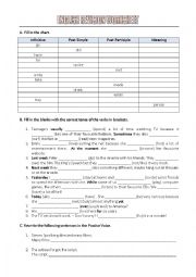 Grammar revision worksheet